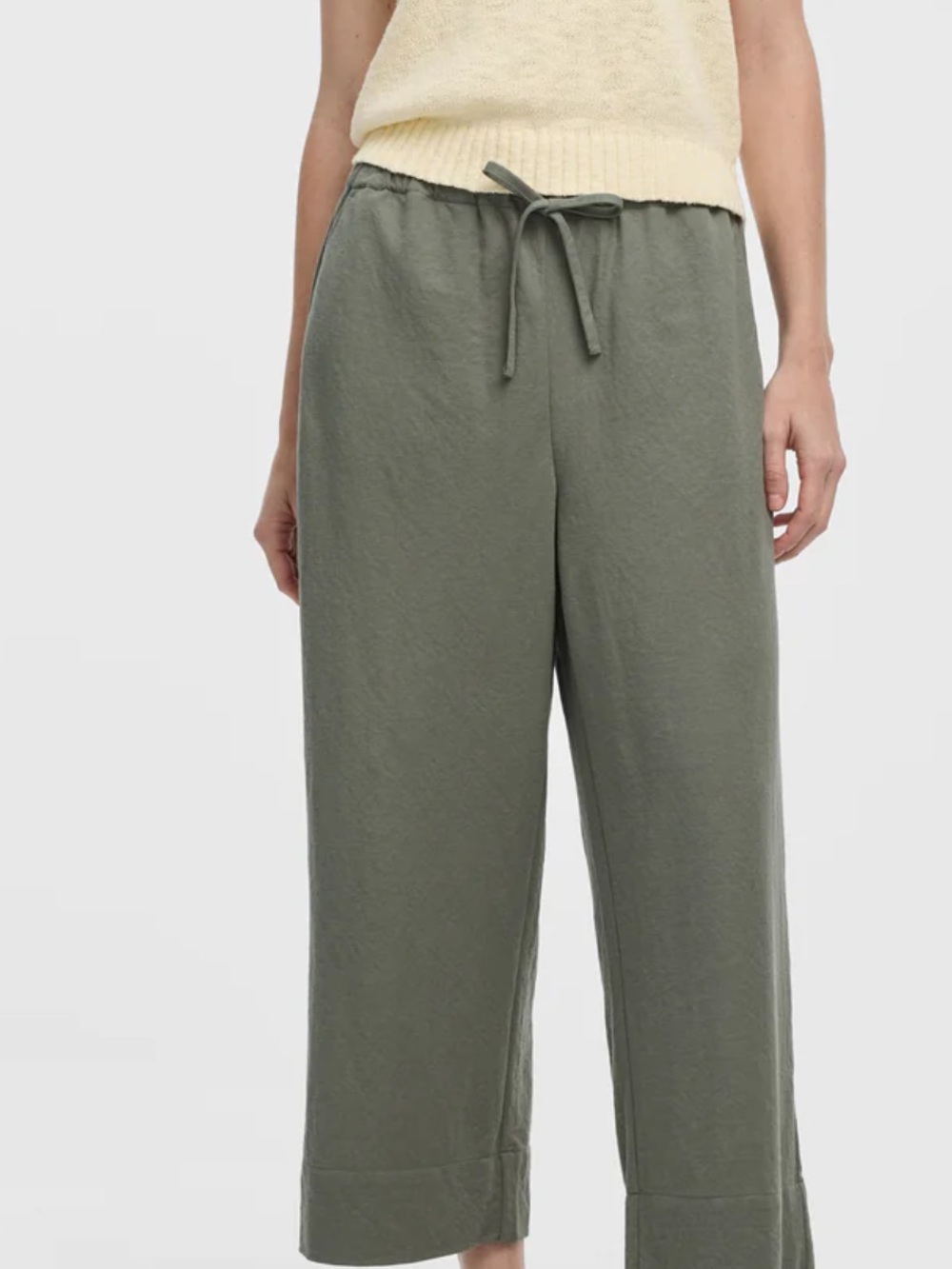 Reitmans Wide-Leg Cropped Pants - Picture 1 of 9